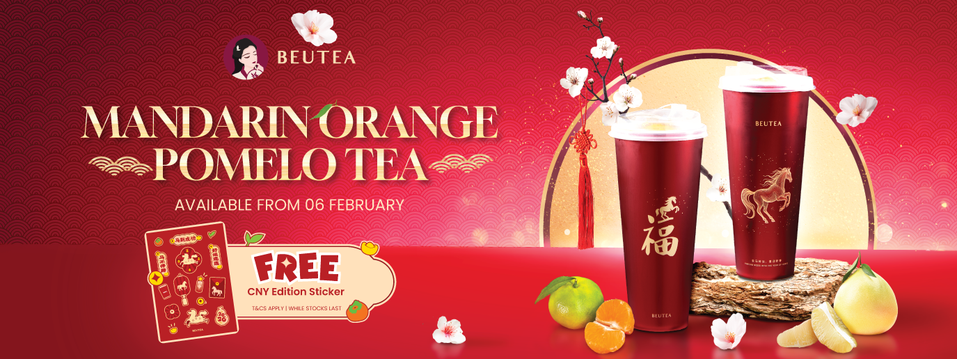Beutea Mandarin 0range Pomelo Tea