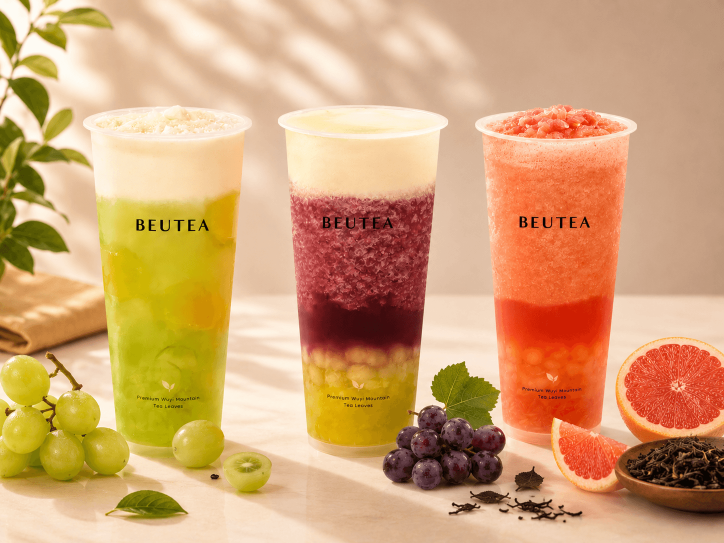 Fresh Fruits Tea