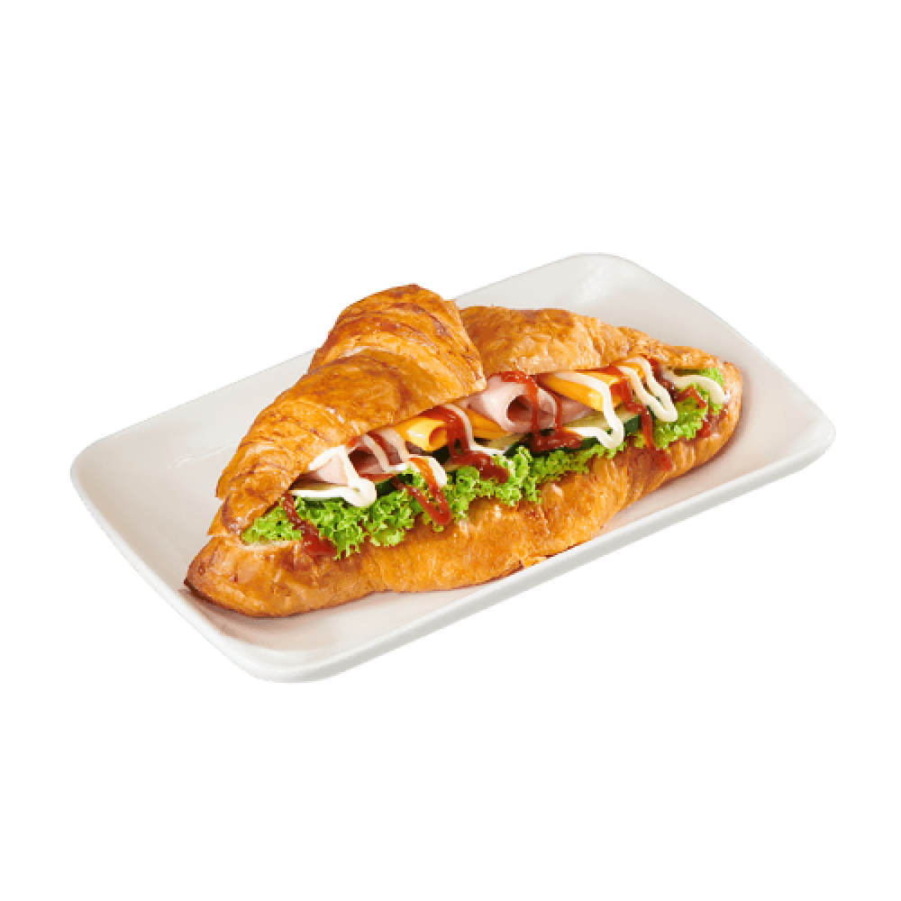 Cheese & Chicken Slice Croissant