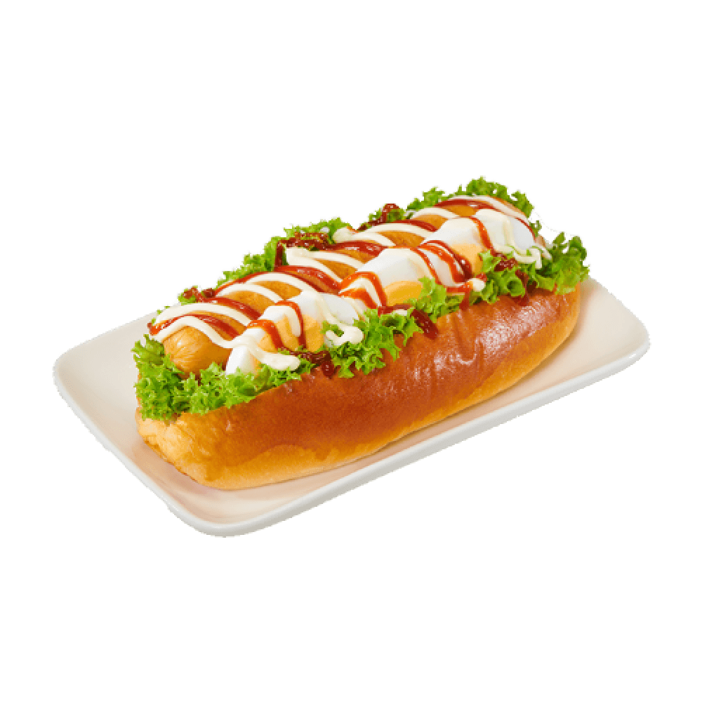 Chicken Sausage Bun with Egg